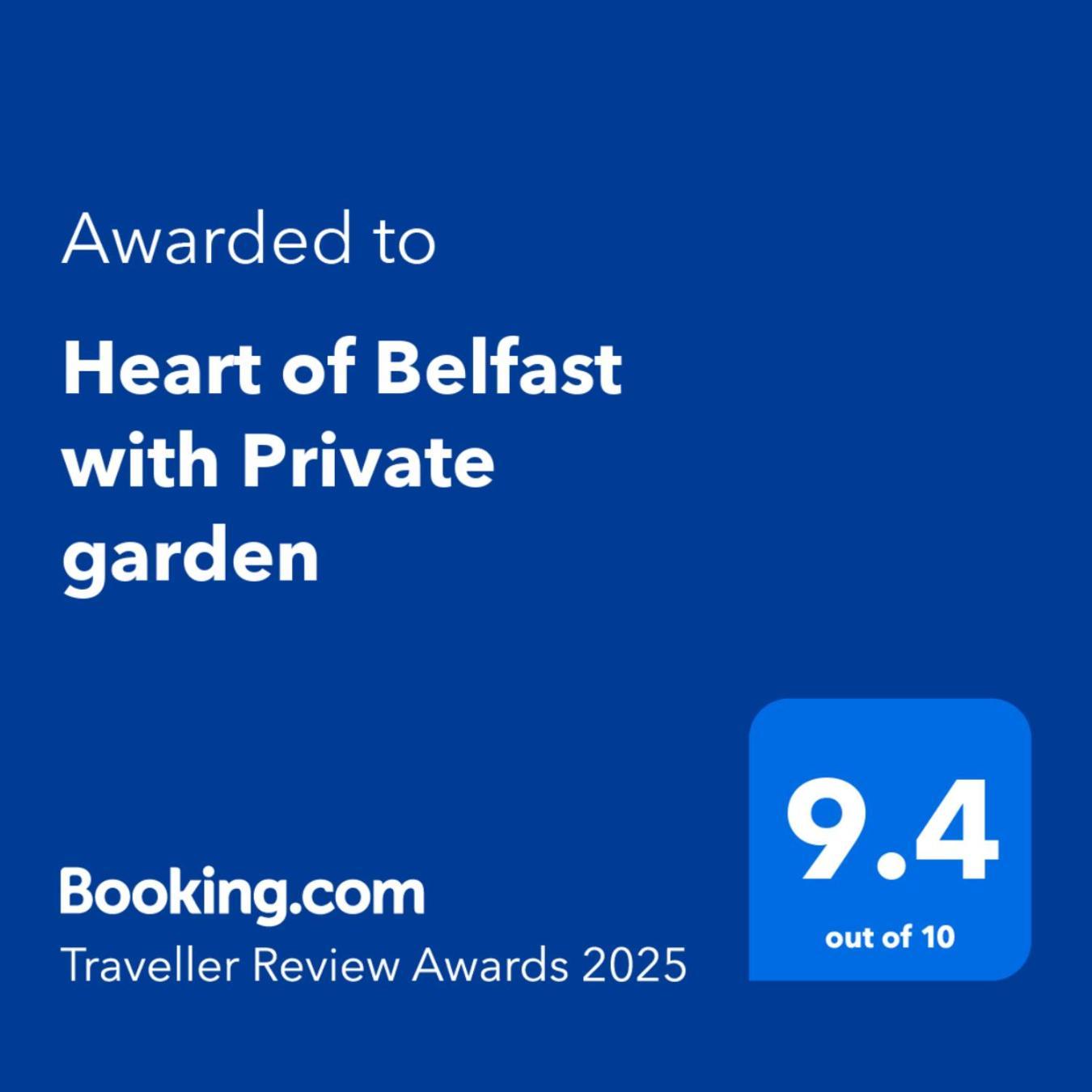 Heart Of Belfast With Private Garden Villa Екстериор снимка